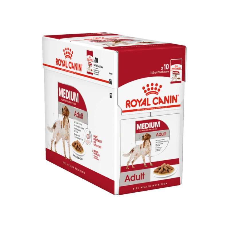 Royal Canin Medium Adult – Caja 10 x 140 g