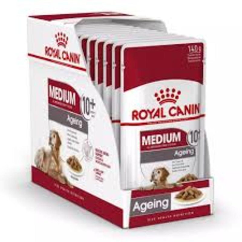 Royal Canin Medium Ageing – Caja 10 x 140 g
