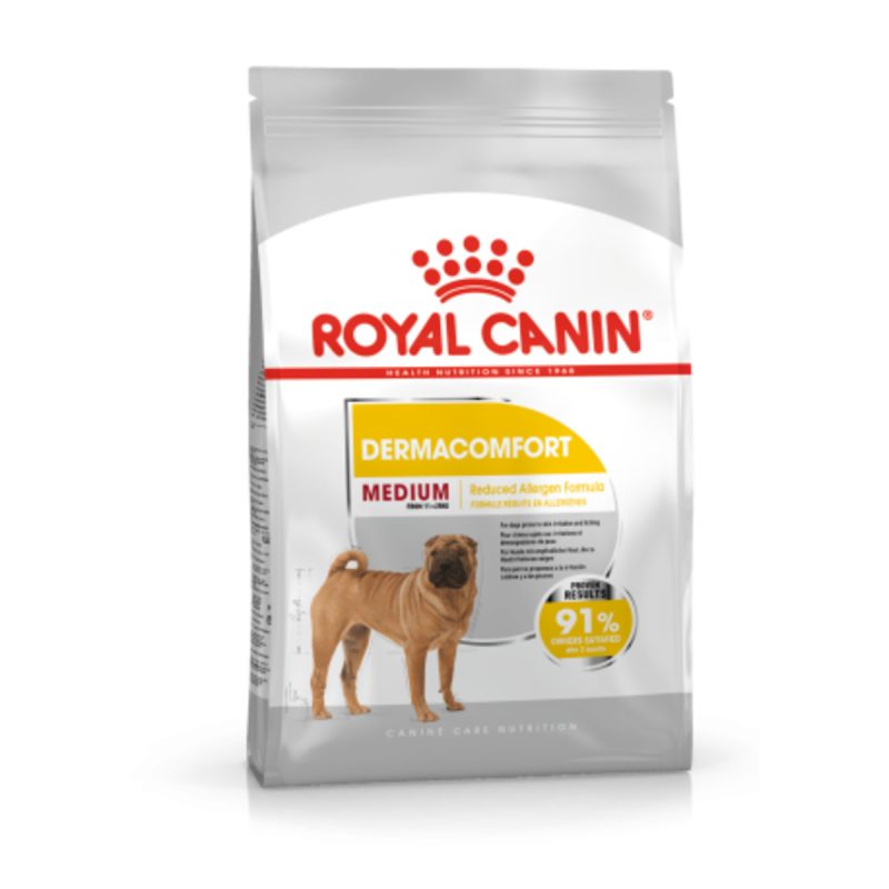 Royal Canin Medium Dermacomfort – Saco 3 KG