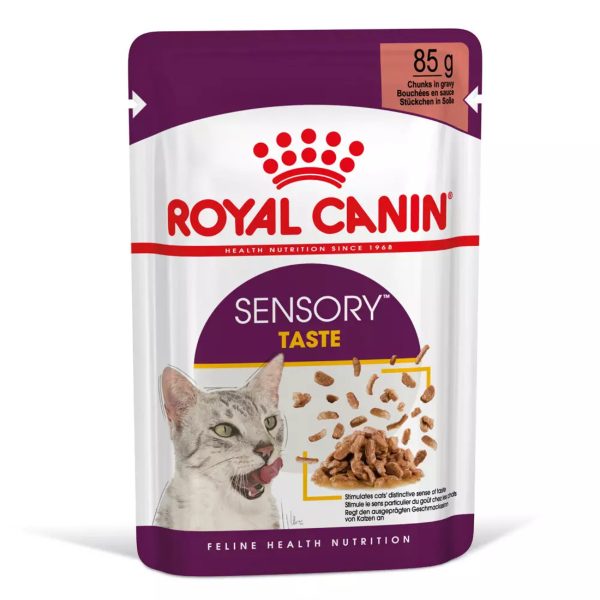 Royal Canin Sensory Taste (salsa) – Doos 12×85 g