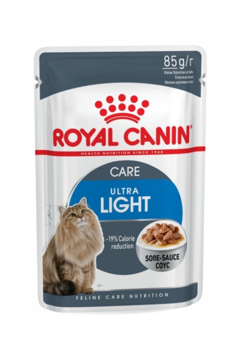 Royal Canin Ultra Light (salsa) – Caja 12 x 85 g