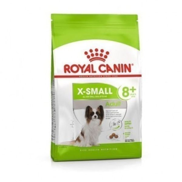 Royal Canin X-Small Adult 8+ – zak 1,5 KG