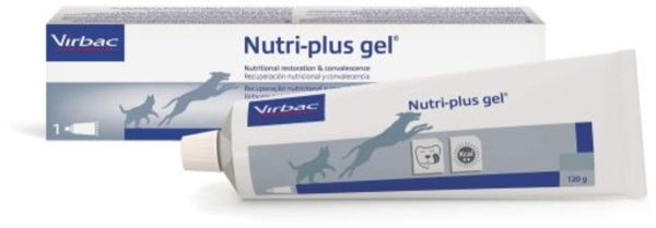 Virbac Nutri-Plus Gel Energetico per il Recupero in Cani e Gatti 120Gr