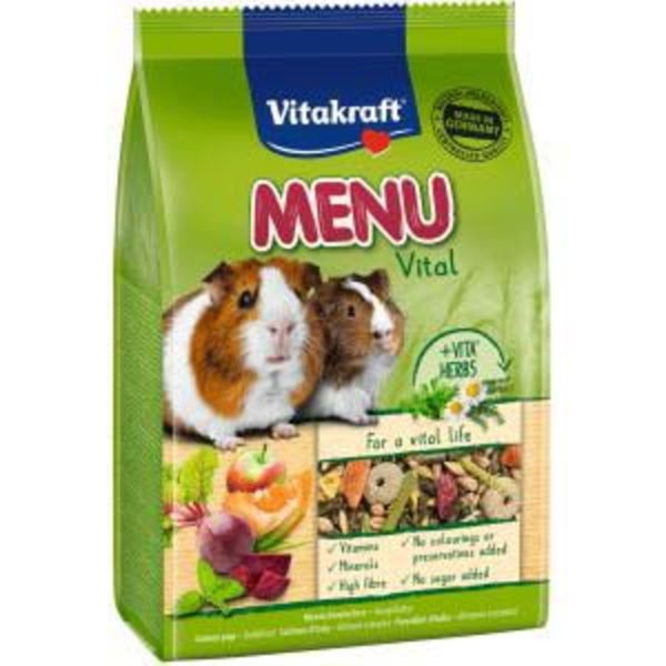 Vitakraft Menu Vital voedsel voor cavia's, 1 kg