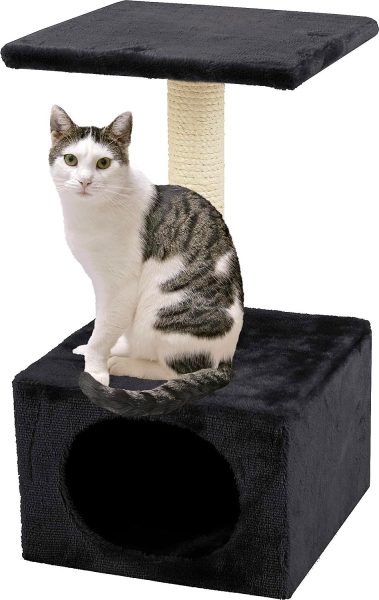 Karlie Árbol Rascador Amatista Negro 30x30x55