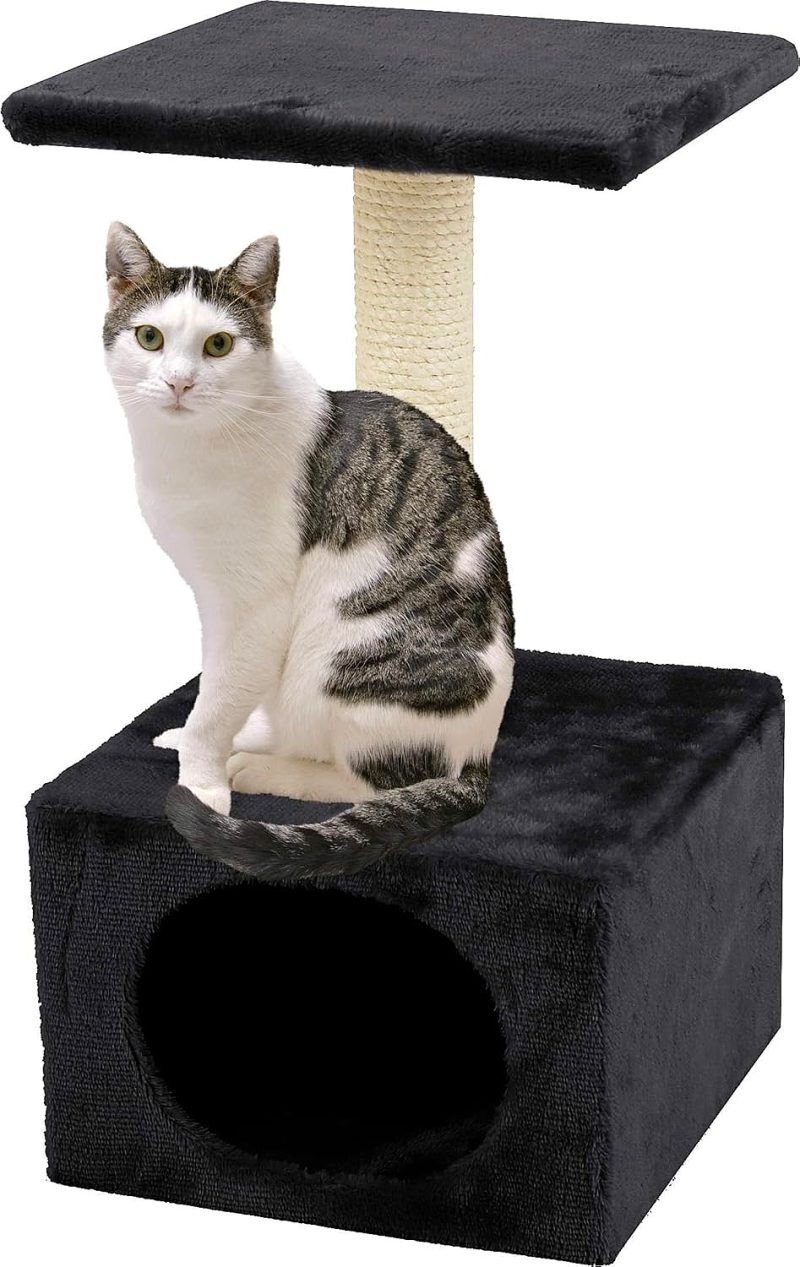 Karlie Árbol Rascador Amatista Negro 30x30x55