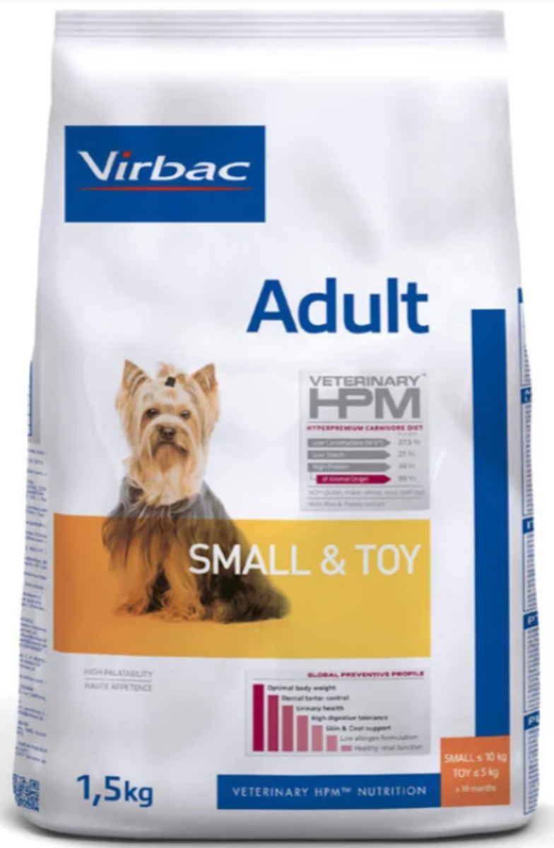 Virbac HPM Senior Small & Toy 1,5 kg bei Zerca Mascotas