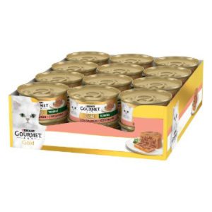 24 ud x 85 g Gourmet Gold Terrine Salmón