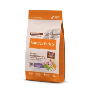 7 Kg Nature’s Variety Cat Sterilized Pavo NG