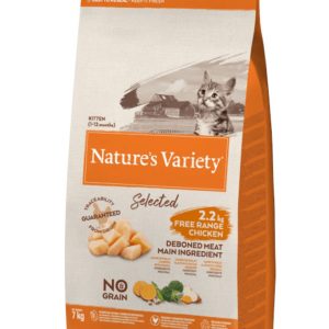 7 kg Nature’s Variety Selected Kitten Pollo Campero