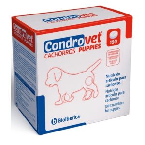 Bioiberica Condrovet Force HA Cachorros Condroprotector Articular 120 Comprimidos