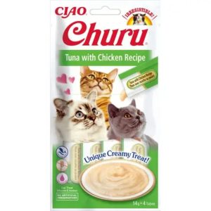 Churu Receta de atún con pollo – Caja 12 unidades