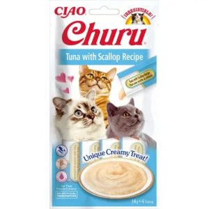 Churu Receta de atún con vieira – Caja 12 unidades