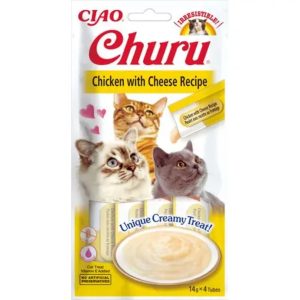 Churu Receta de pollo con queso – Caja 12 unidades