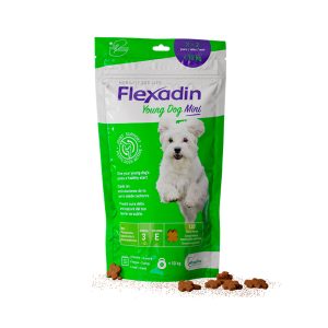 Flexadin Young Alimento Complementario Para Perros Jóvenes Tamaño Mini 120 Comprimidos