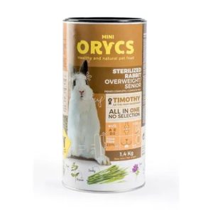 Mini Orycs Conejo Sterilized Light Senior, 1,4 kg