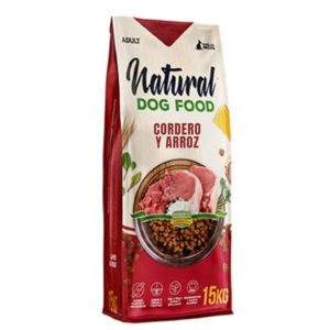 Natural Dog Food Cordero y Ternera, Alimento para perros, 15kg