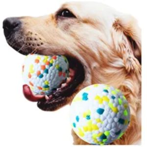 Pelota INDESTRUCTIBLE para perro, 7,5cm. diámetro