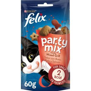 PURINA®  FELIX® Party Mix Grill (8x60gr)