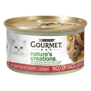 PURINA® GOURMET® Nature’s Creations Mini Filetes rico en buey (1,10€/lata)