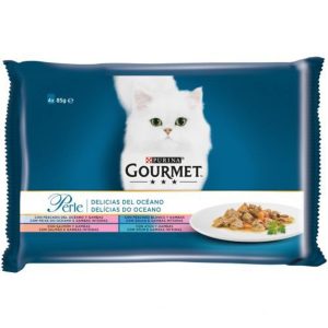 PURINA® GOURMET® Perle Delicias del Océano (4x85gr)