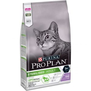 PURINA® PRO PLAN®  Gato Esterilizado con OPTIRENAL Pavo 1,5K.