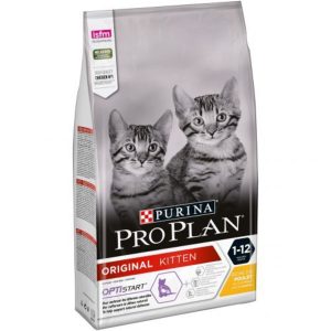 PURINA® PRO PLAN®  Gato Original Kitten con OPTISTART Pollo 1,5k.