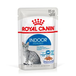 Royal Canin Indoor (gelatina) – Caja 12×85 g