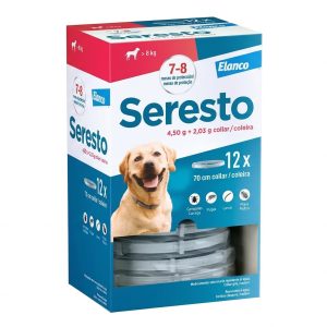 12 x Seresto Collar Perros +8kg Envase clínico