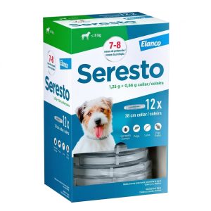 12 x Seresto Collar Perros Pequeños -8kg Envase clínico